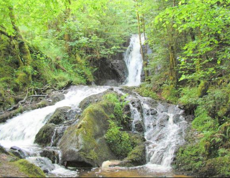 Les cascades de Gimel (département de la Corrèze)