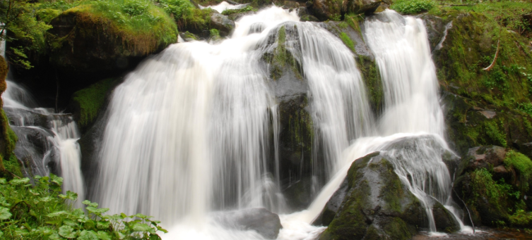 Les cascades de Murel (département de la Corrèze)