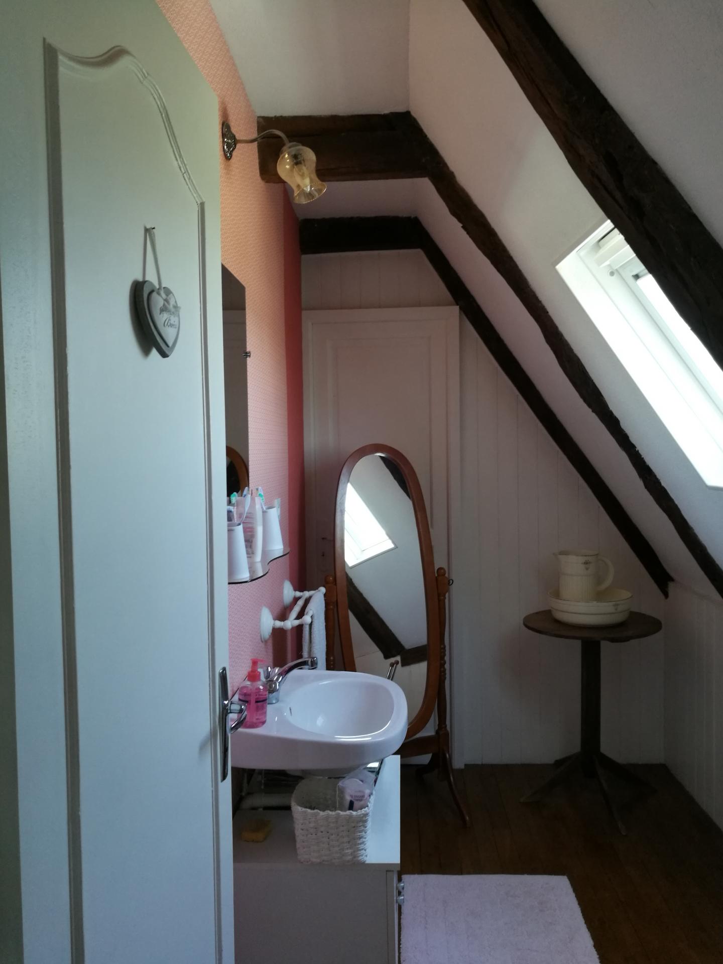 WC à l'étage