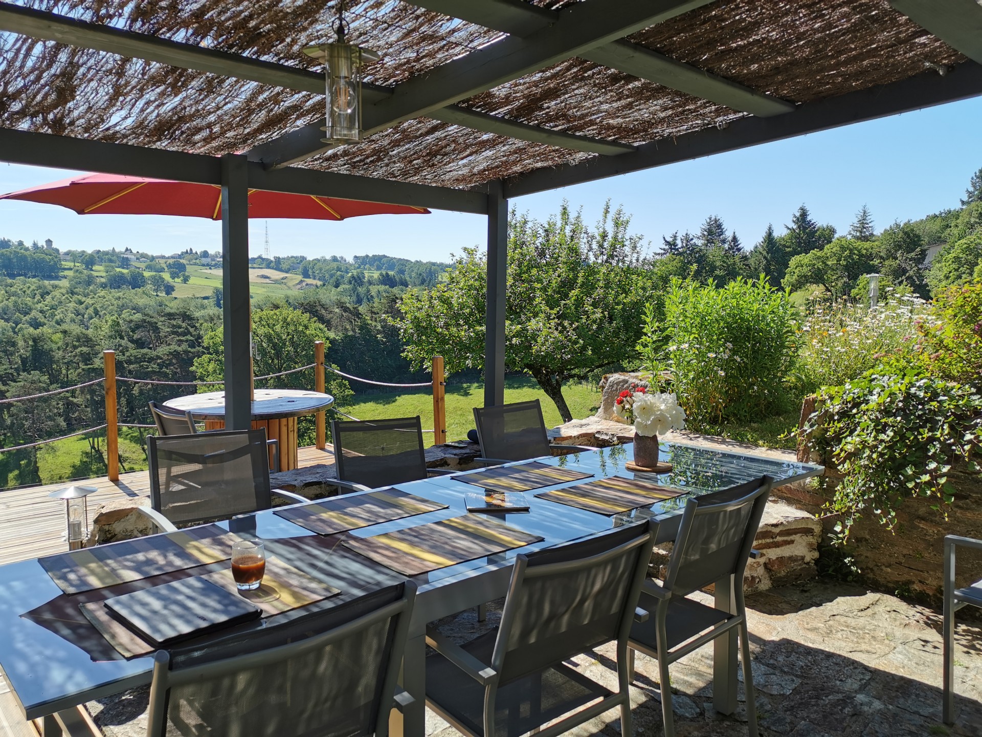 Farniente sur la terrasse